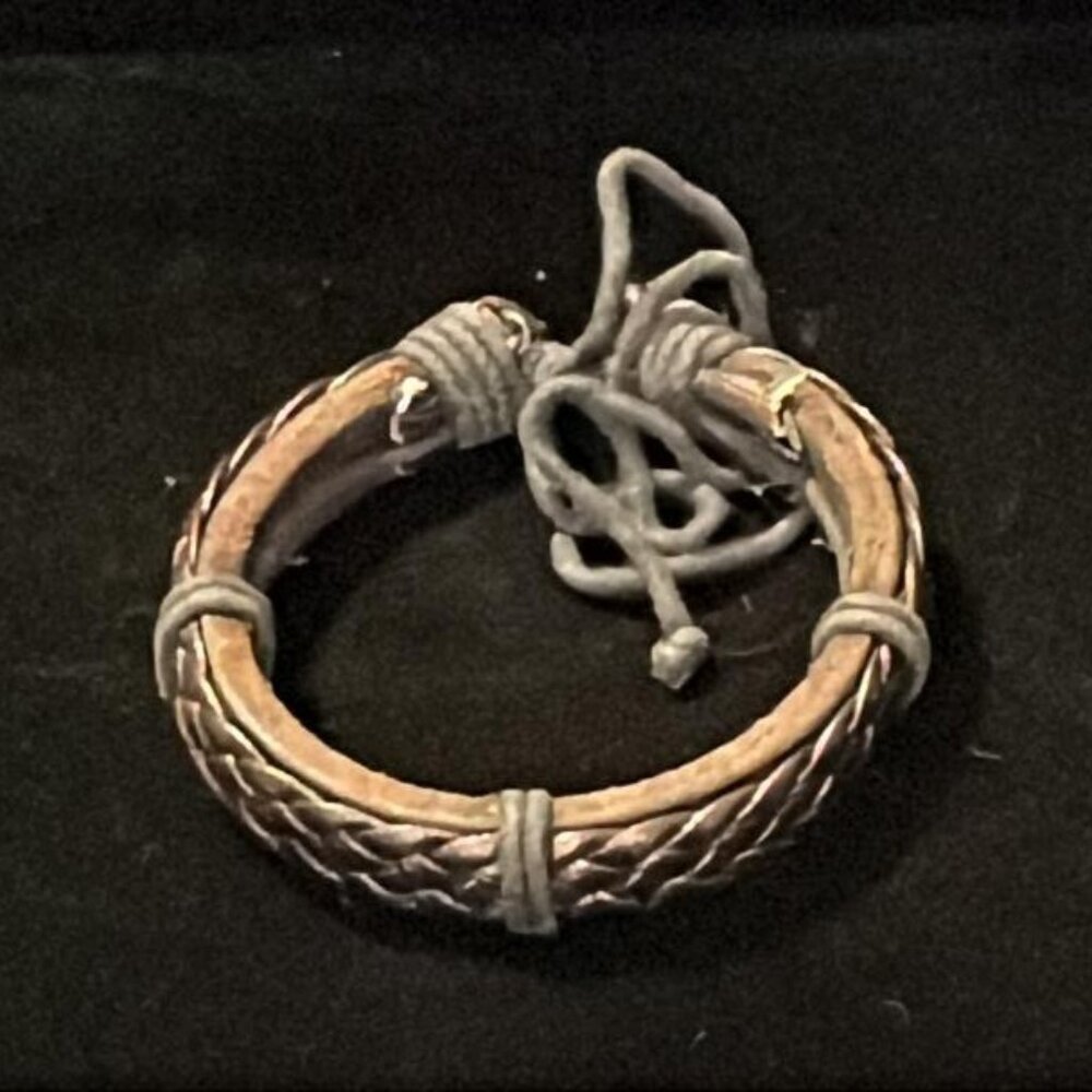 Thick Boho Style Leather Bracelet
